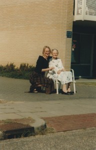 My mother and our Daughter in Holland around 2002